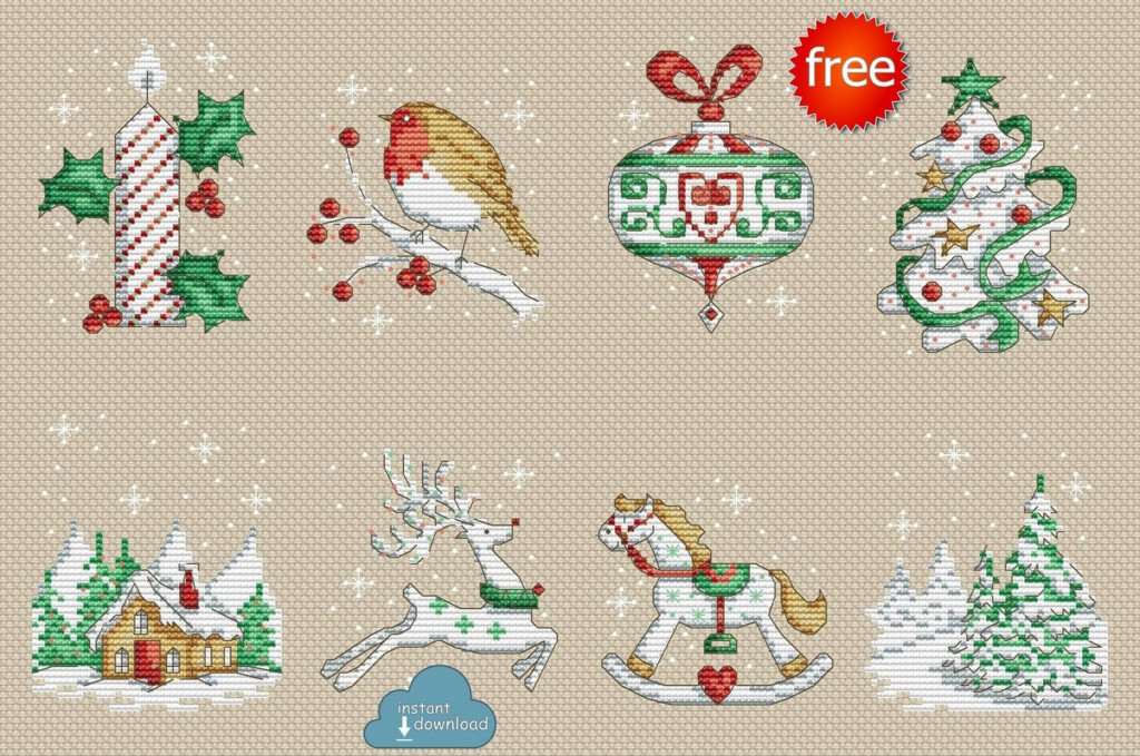 Free Cross Stitch Patterns For Christmas