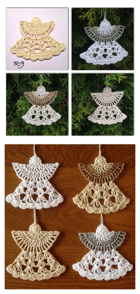 Free Easy Crochet Angel Ornament Patterns Psoriasisguru