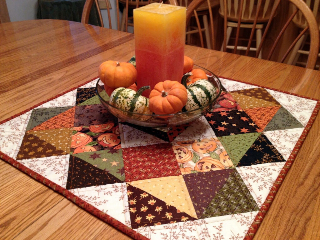 Free Fall Table Runner Quilt Patterns I Am So Happy With How It Turned 