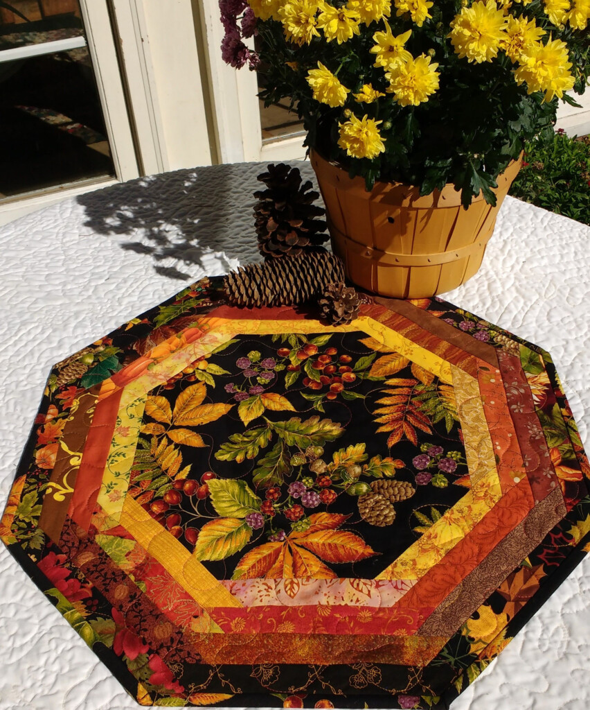 Free Fall Table Runner Quilt Patterns I Am So Happy With How It Turned 