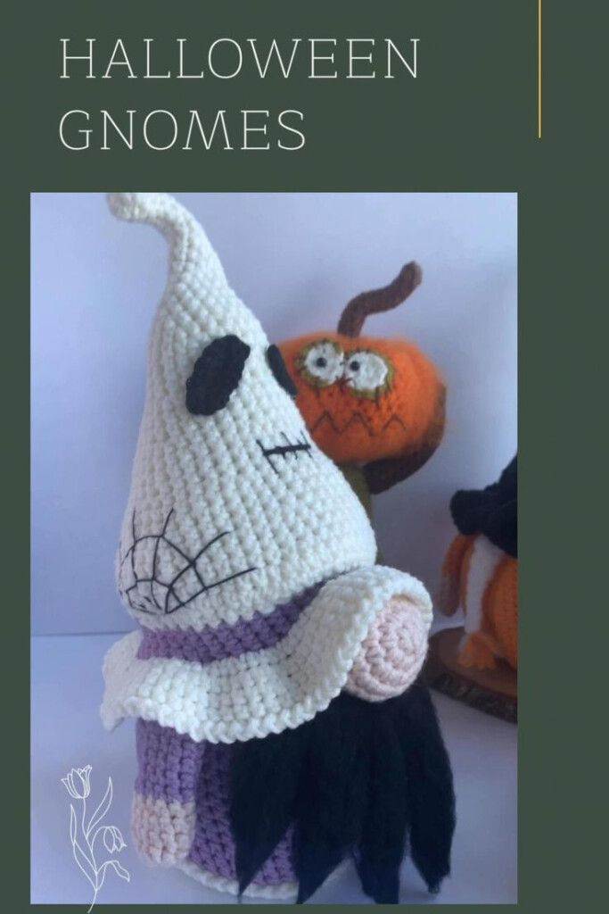 Free Halloween Gnome Crochet Pattern Make 3 Small Lines To Printable 