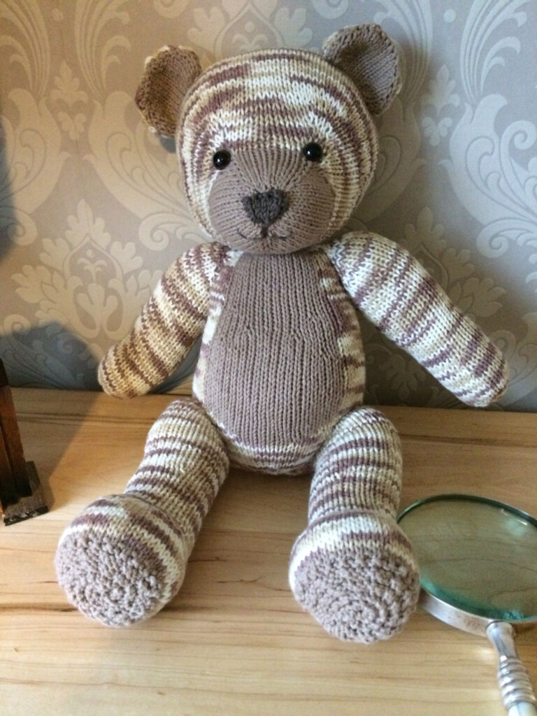 Free Knit Teddy Bear Pattern Web Knitted Mini Twin Bears Cobbles The 