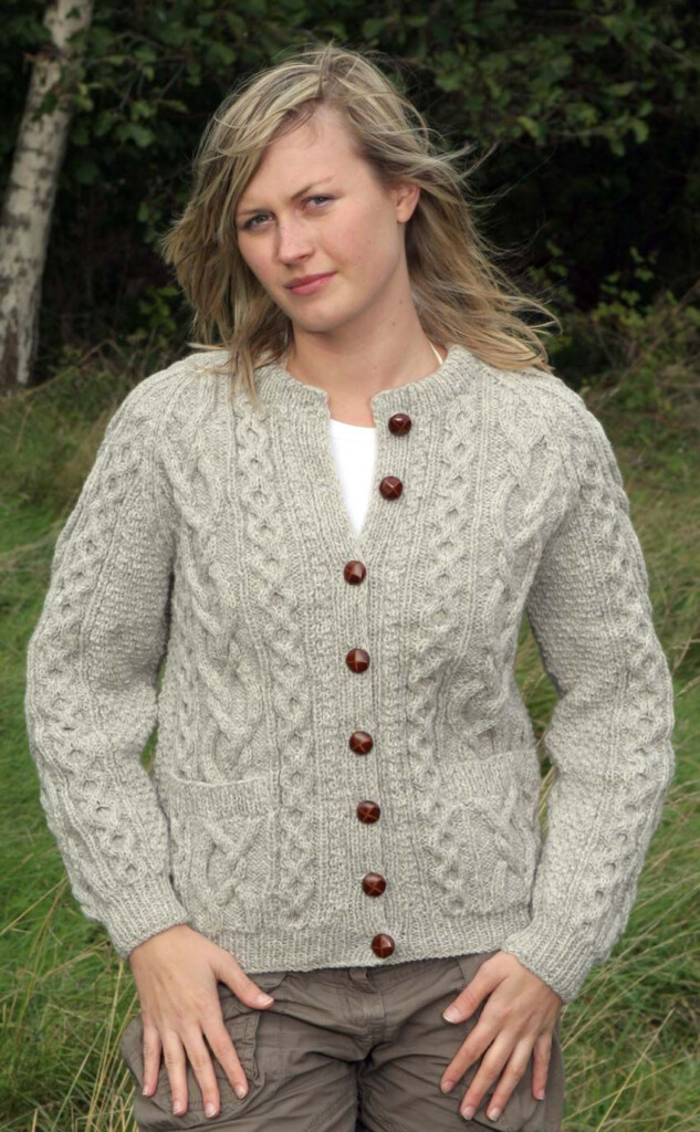 Free Ladies Cardigan Knitting Patterns They Are Rated Easy By The 