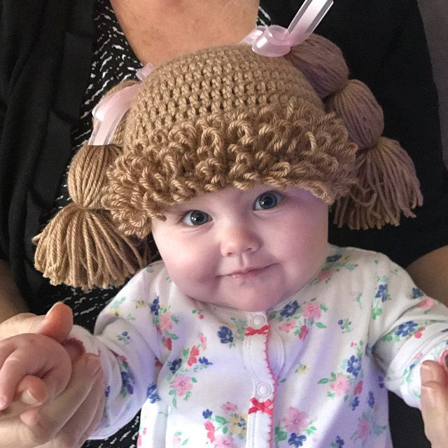 Free Pattern Crochet Cabbage Patch Hat Make One Now With The Free 