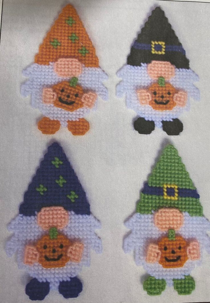 Free Plastic Canvas Gnome Pattern Web I Just Love Seeing The Variety Of 