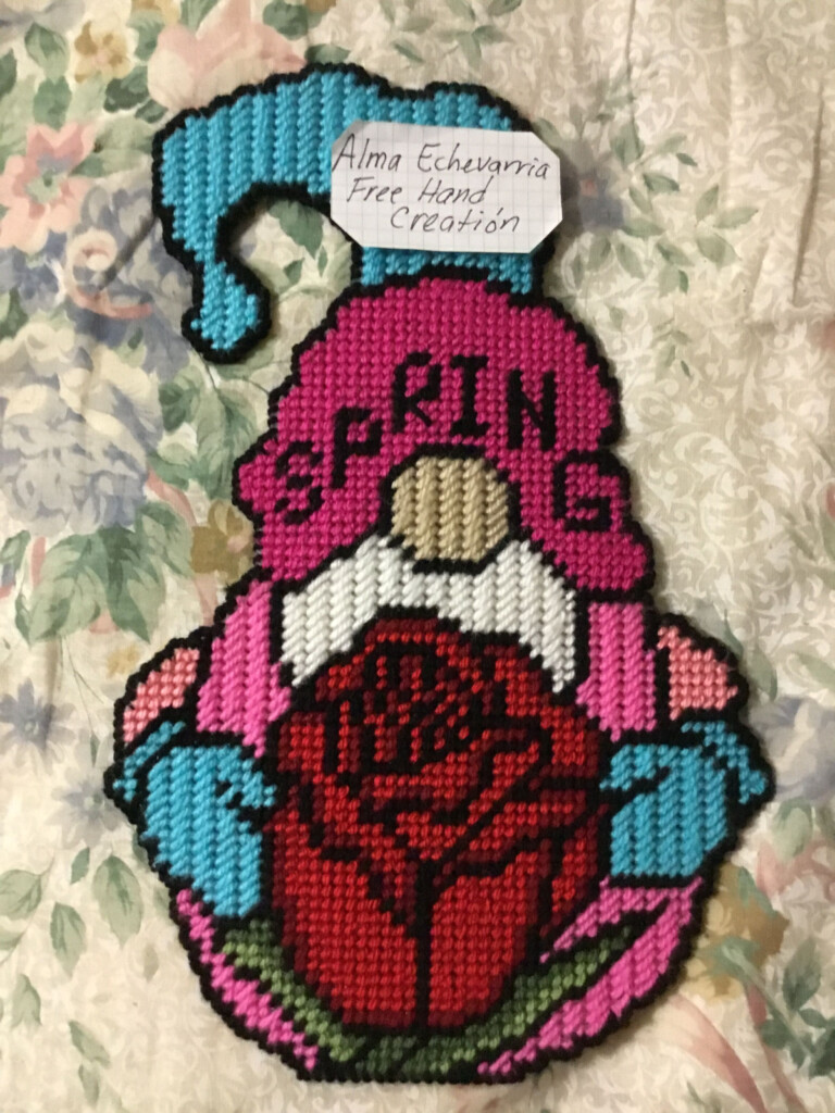 Free Plastic Canvas Gnome Pattern Web I Just Love Seeing The Variety Of 