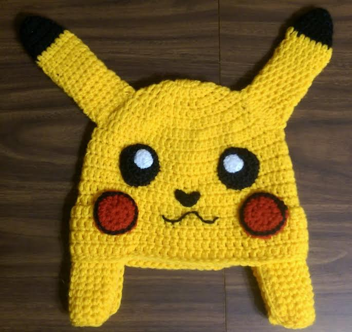 FREE Pokemon Pikachu Inspired Hat Crochet Pattern YarnWars