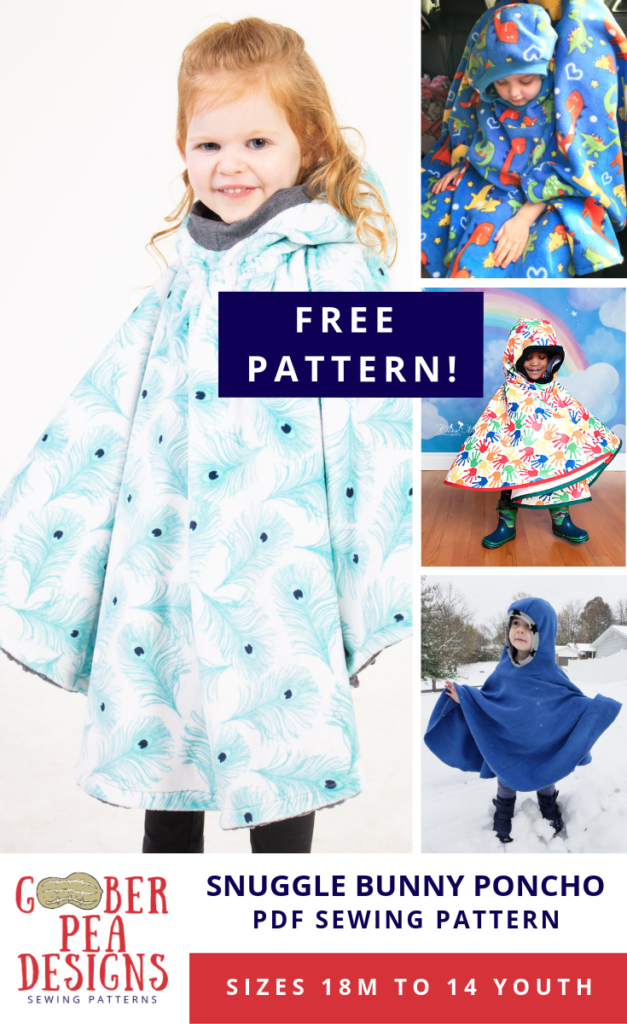 Free Printable Car Seat Poncho Pattern