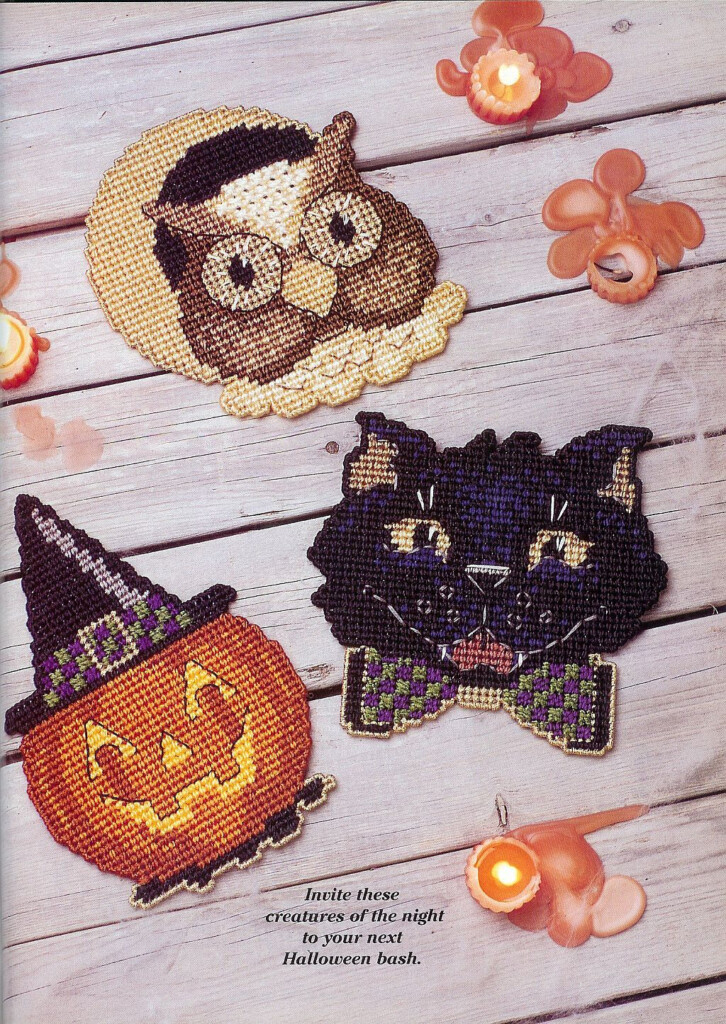 Free Printable Halloween Plastic Canvas Patterns