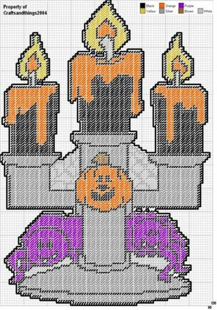 Free Printable Halloween Plastic Canvas Patterns