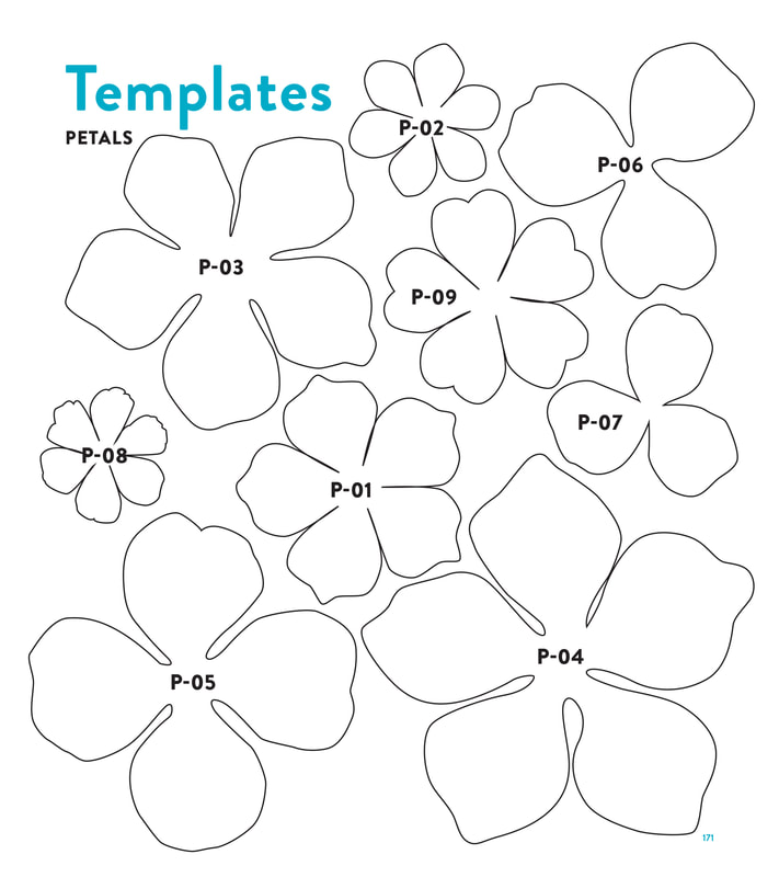 Free Printable Paper Flower Patterns Printable Word Searches