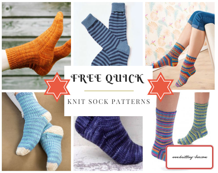 Free Quick Knit Sock Pattern That Will Make You Love Knitting Socks 