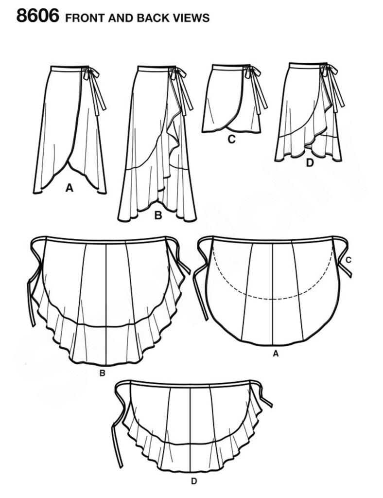 Free Sewing Pattern Wrap Skirt With This Easy Wrap Skirt Tutorial You 