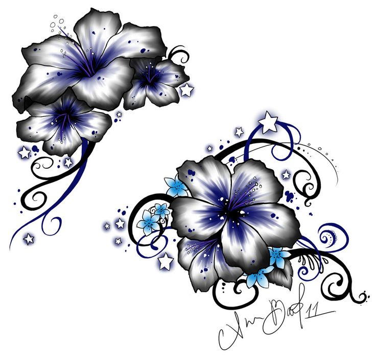 Free Star Flower Tattoo Designs Download Free Star Flower Tattoo 