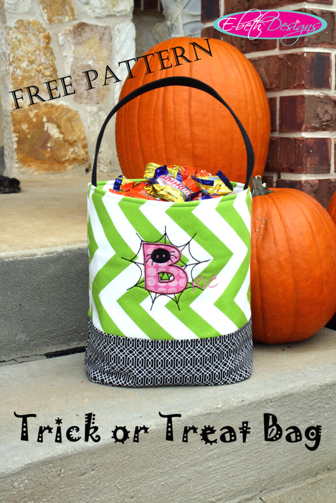Free Trick Or Treat Bag Pattern