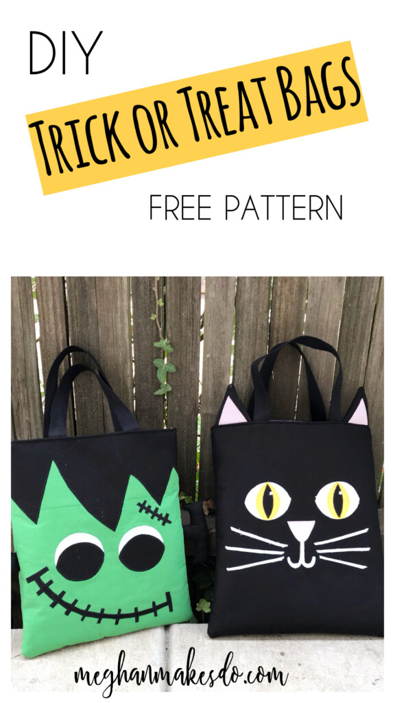 Free Trick Or Treat Bag Patterns Meghan Makes Do