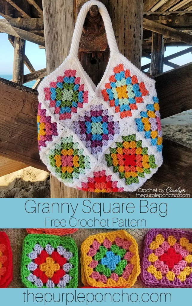 Granny Square Bag Free Crochet Pattern Artofit