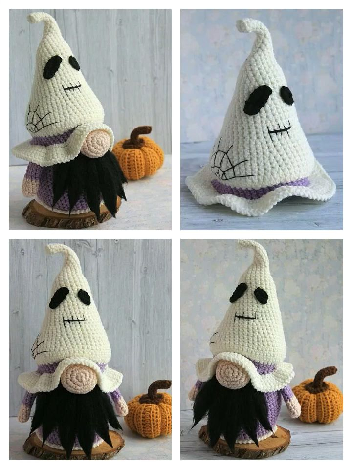 Halloween Gnome Crochet Pattern Free Web Halloween Witchy Gnome Free 