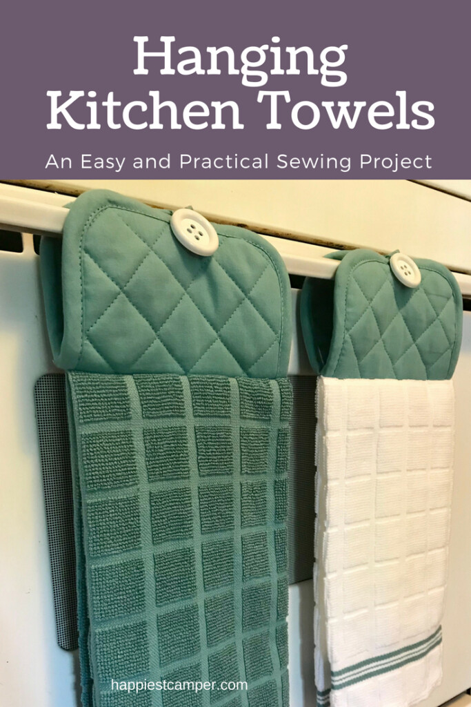 Hanging Kitchen Towel Easy Sewing Pattern