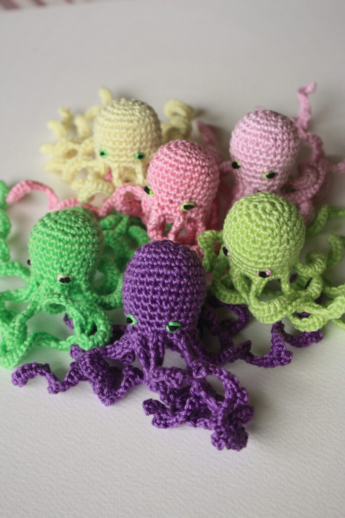 Happyamigurumi Amigurumi Free Seamless Octopus Pattern DIY Crochet 