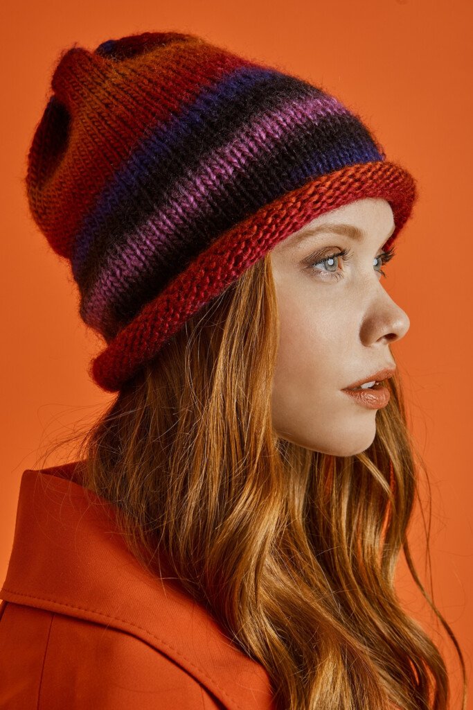 Hip Slouch Hat Free Knitting Pattern Knitting Bee
