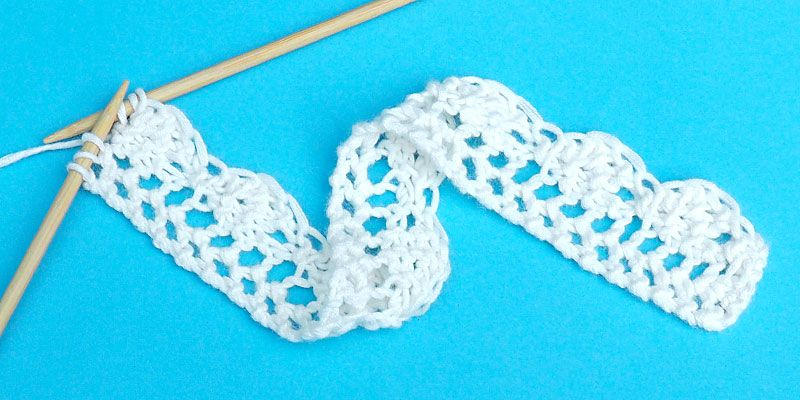 How To Knit Vintage Lace Edging Step By Step Guide