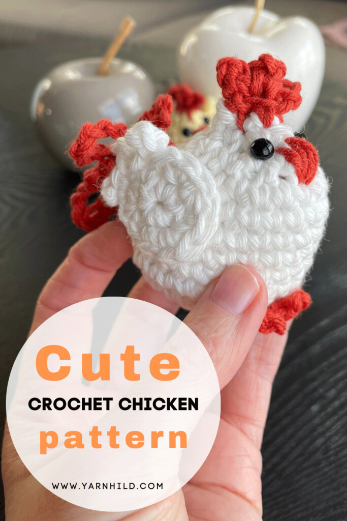 How To Make A Cute Crochet Amigurumi Chicken Pattern FREE