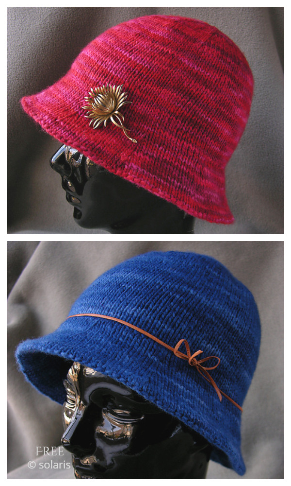 Knit Bucket Hat Free Knitting Pattern Knitting Pattern