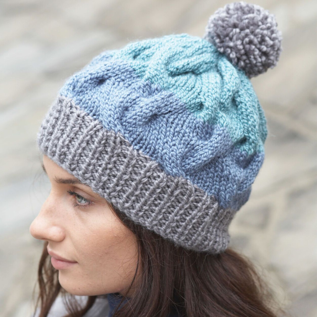 Knit Cable Hat Free Pattern Alexander Rice