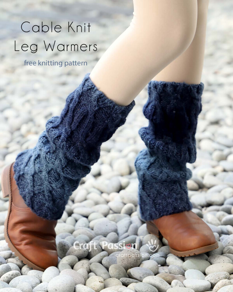 Knit Leg Warmers Free Knitting Pattern Craft Passion
