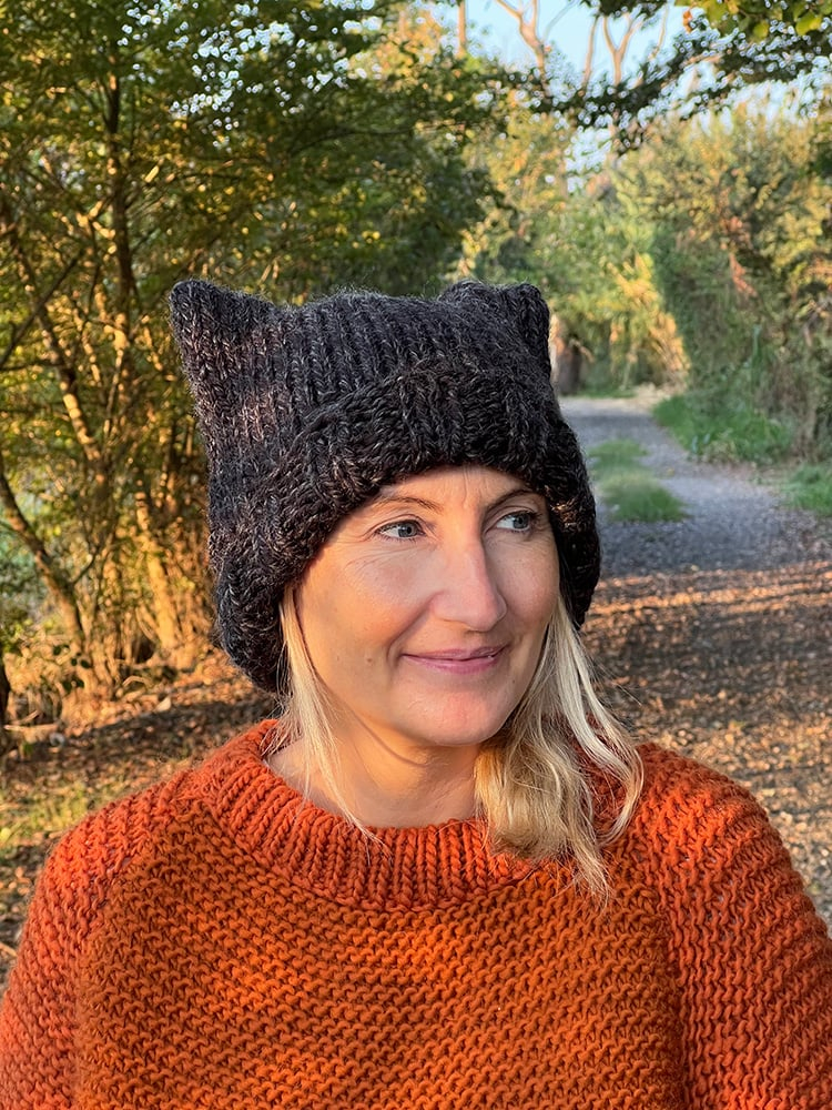 Knitted Cat Hat Free Knitting Pattern Handy Little Me