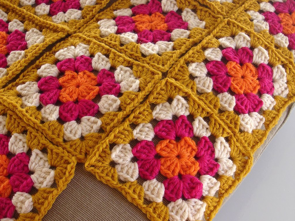 Knitting Patterns Free Granny Square Patterns
