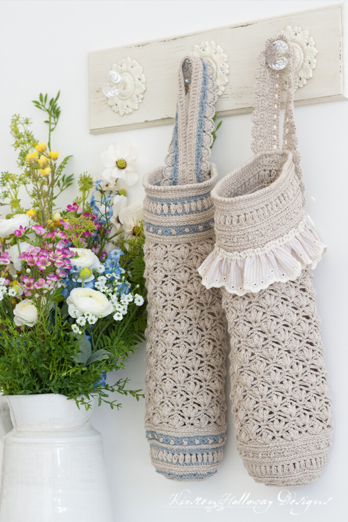 Lacy Farmhouse Style Plastic Bag Saver Free Crochet Pattern 