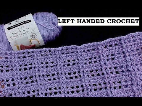 Left Handed Crochet Blanket Pattern