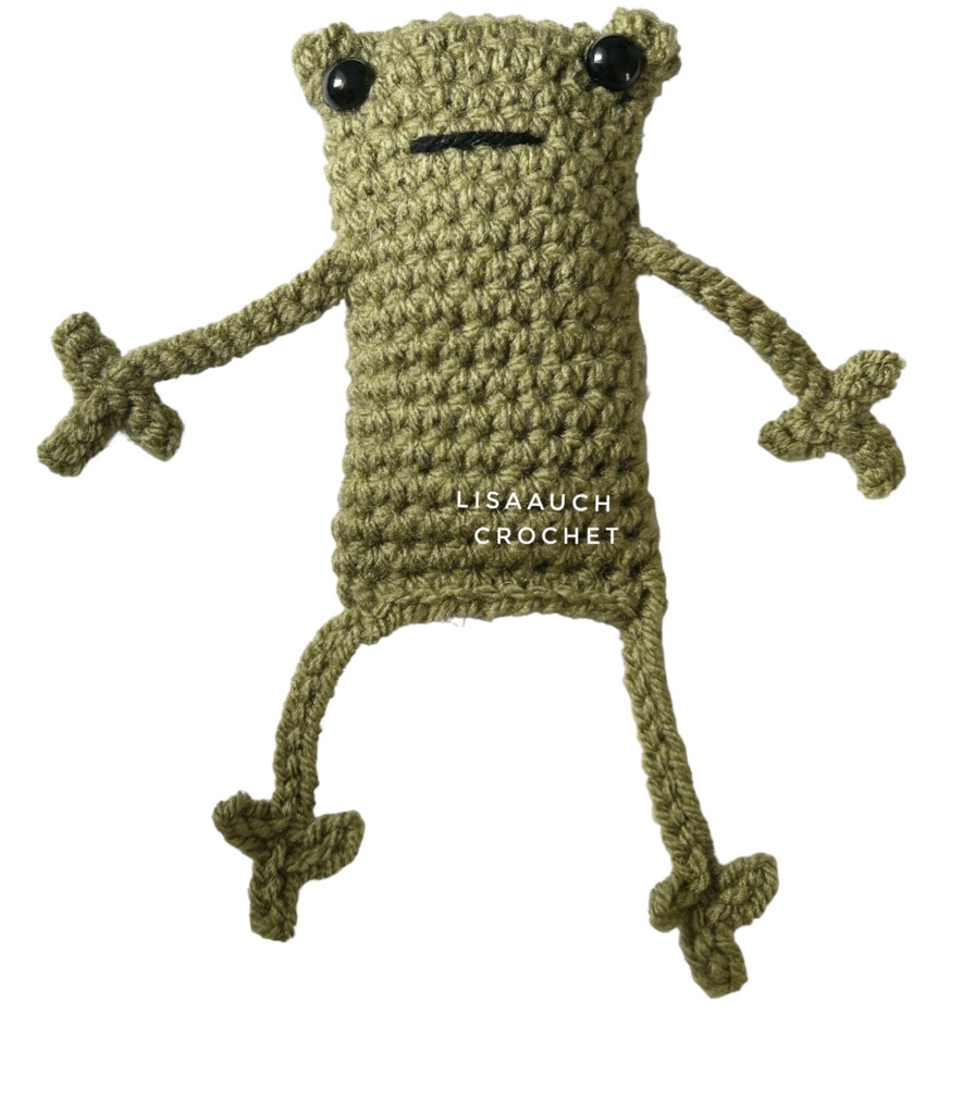Leggy Frog Crochet Pattern FREE NO SEW Tutorial FREE Crochet 