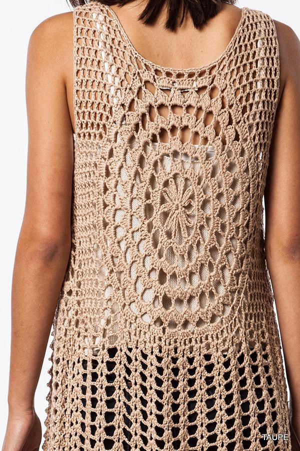 Long Bohemian Vest Crochet Pattern Free Printable Templates Free