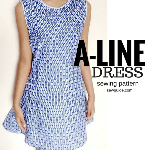 Make An A line Dress Free Sewing Pattern Tutorial SewGuide