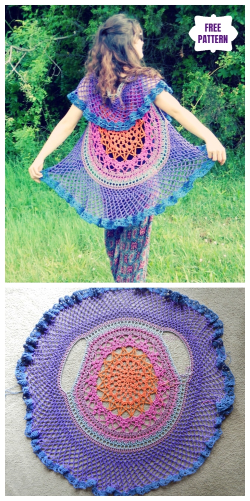 Mandala Crochet Vest Pattern Free Printable Templates Free