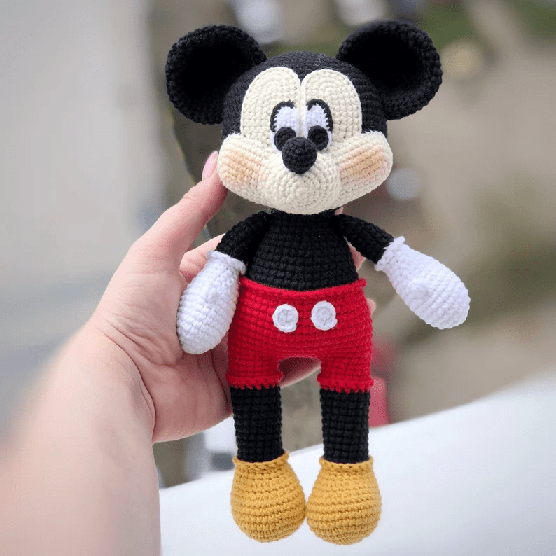 Mickey Mouse Crochet Pattern SitnCrochet 2025