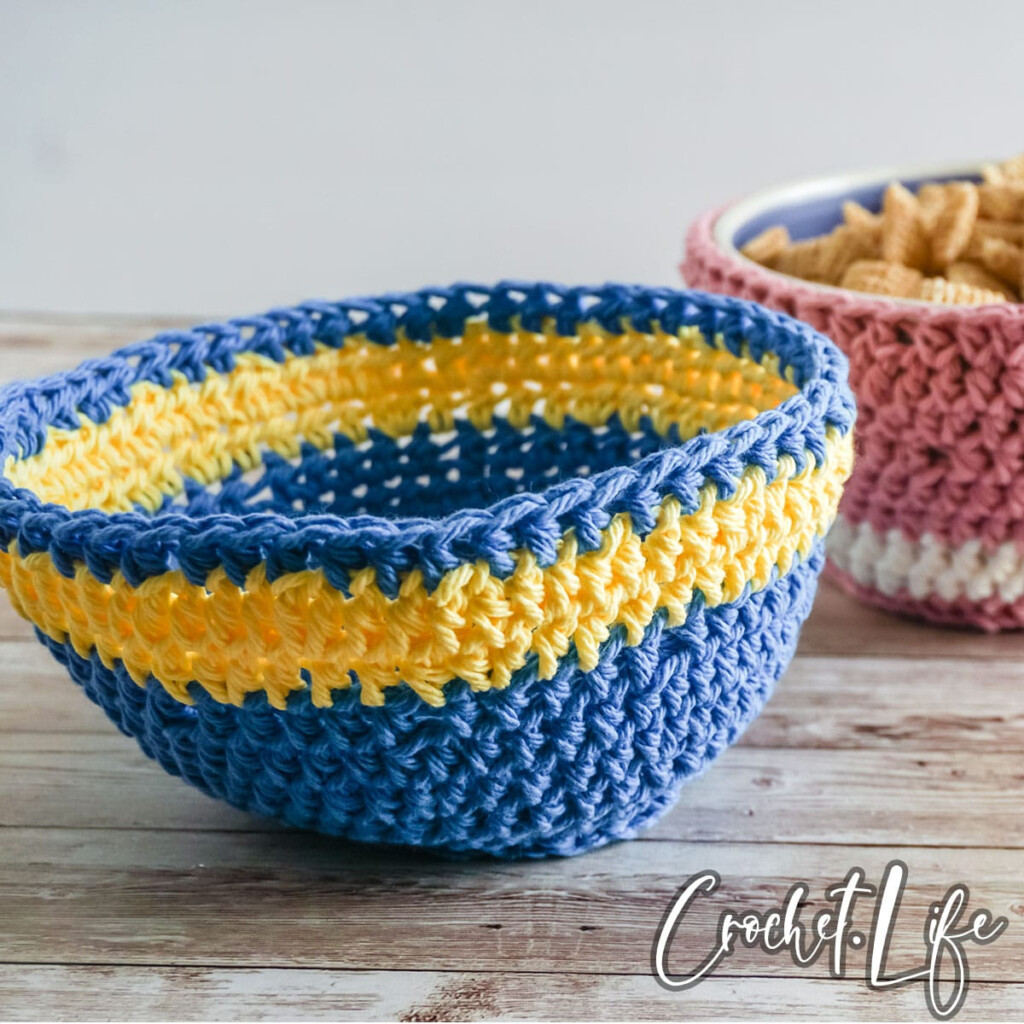 Microwave Bowl Cozy Free Crochet Pattern Crochet Life