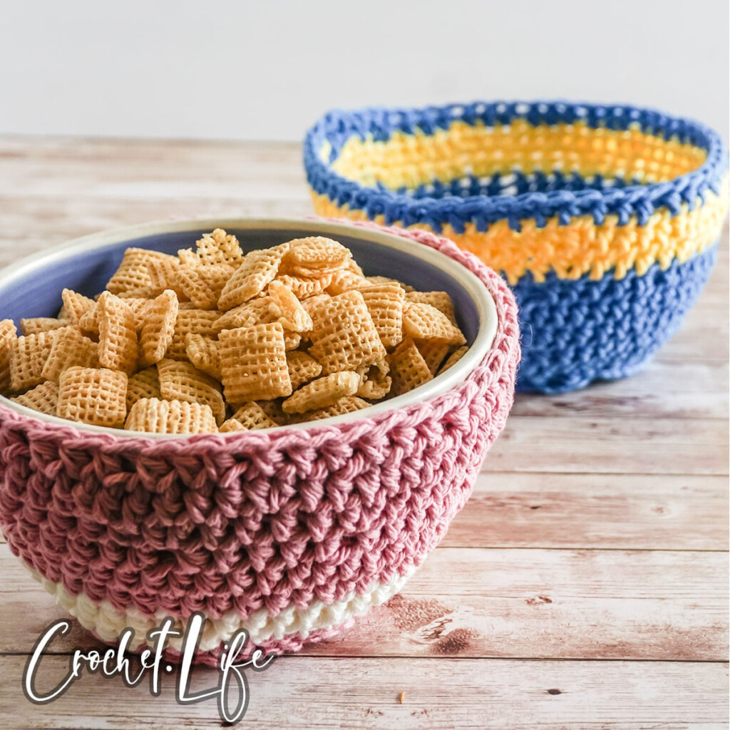 Microwave Bowl Cozy Free Crochet Pattern Crochet Life