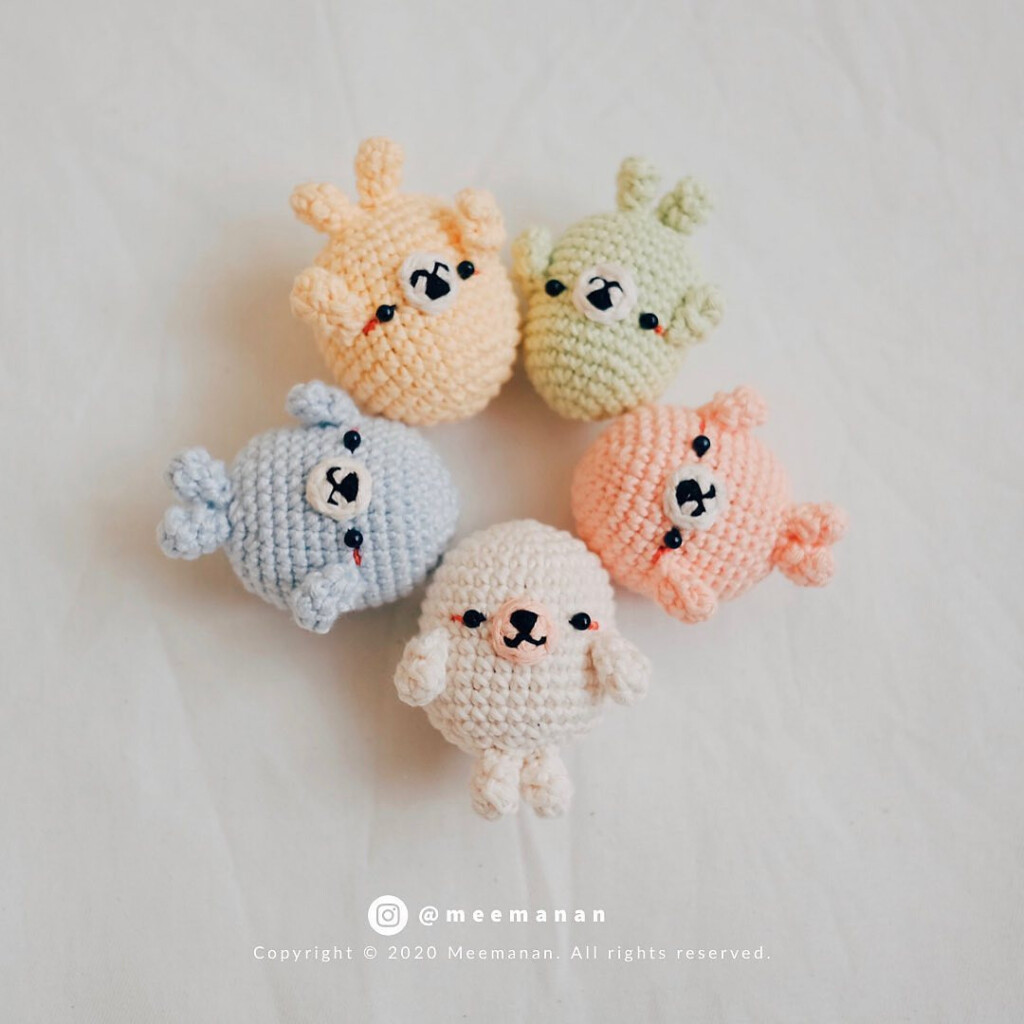 Mini Dolphin Crochet Pattern