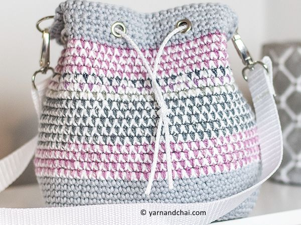 Mosaic Bucket Bag Share A Pattern