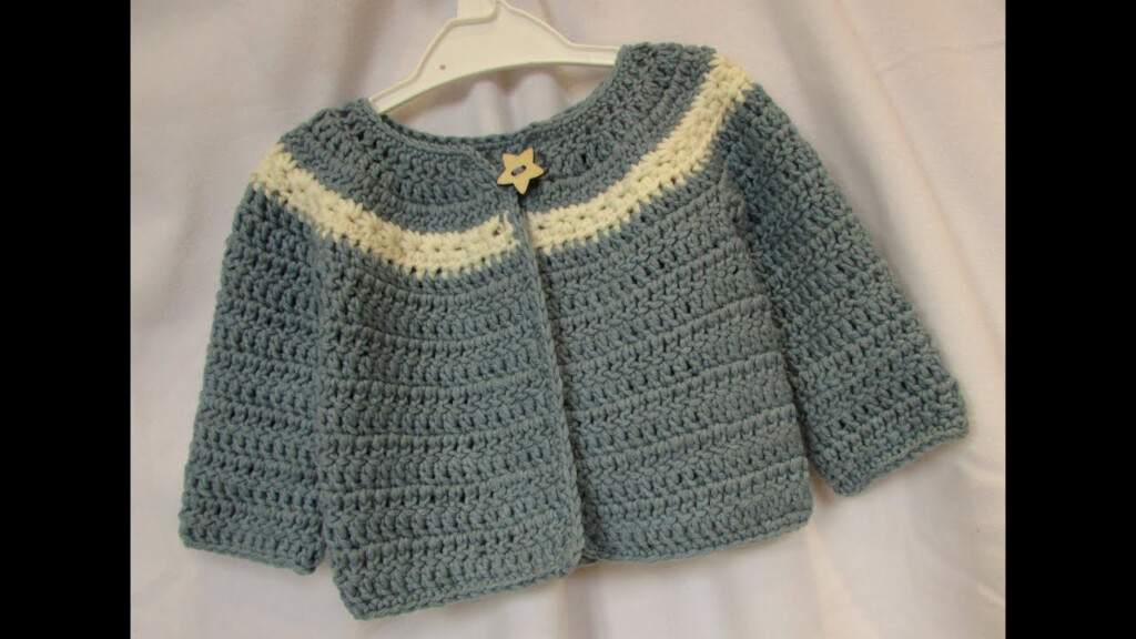 NEW BABY CROCHET CARDIGAN PATTERN Crochet