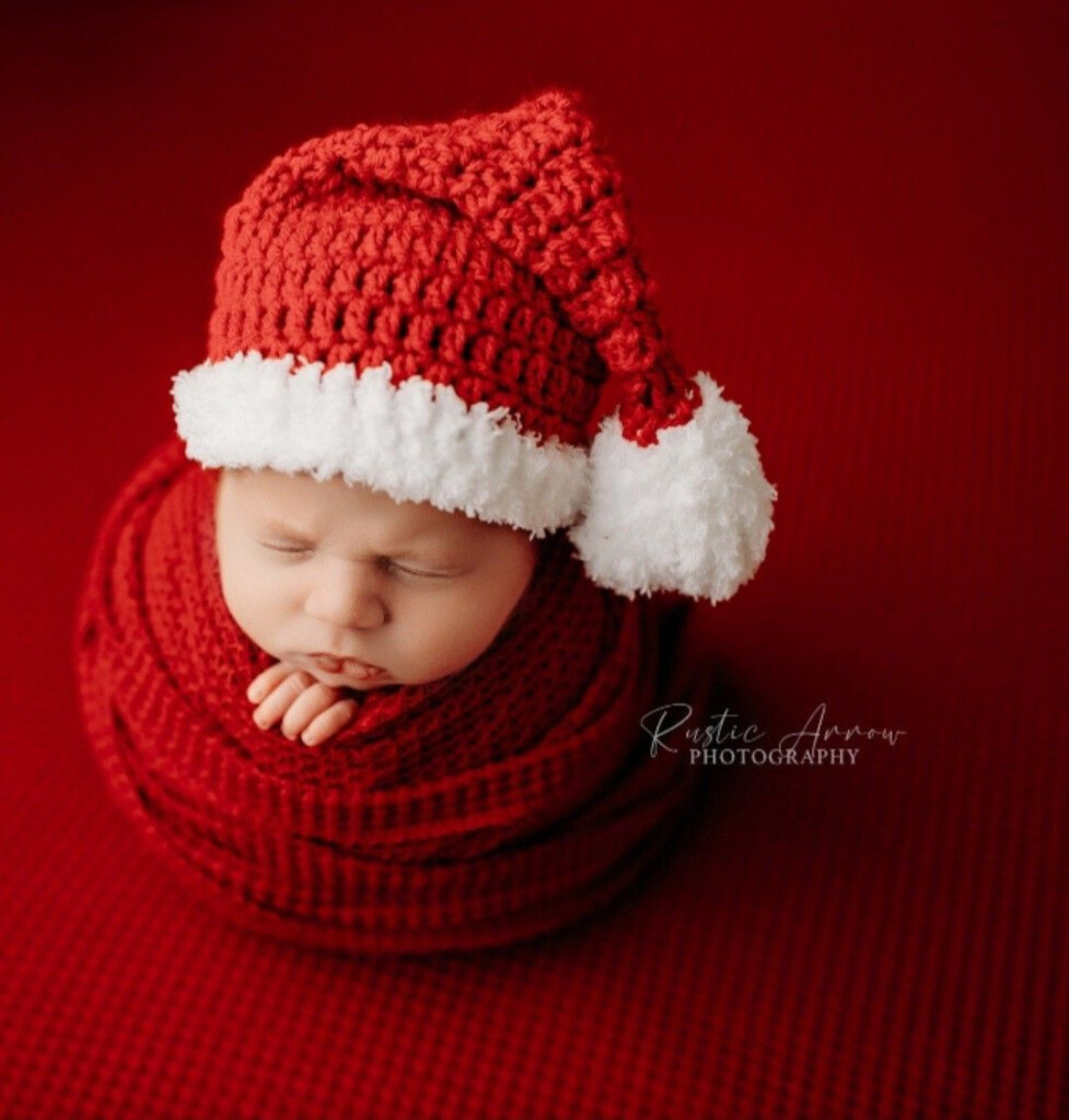 Newborn Santa Hat Free Crochet Pattern Artofit