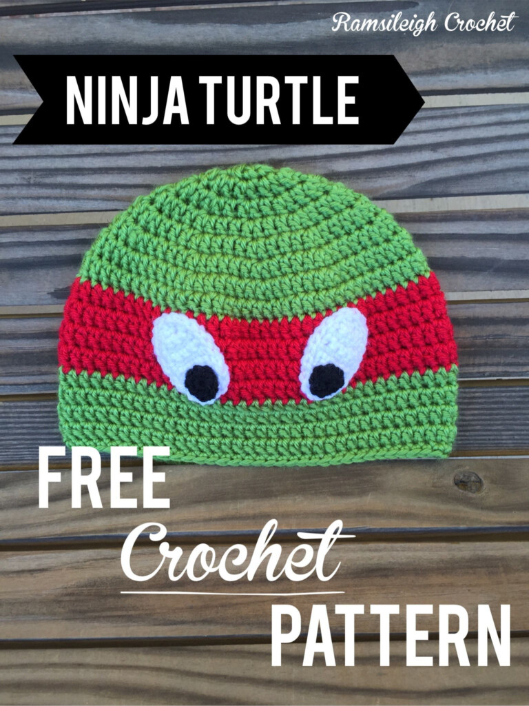 Ninja Turtle Crochet Hat Pattern Free Pattern rjuuc edu np