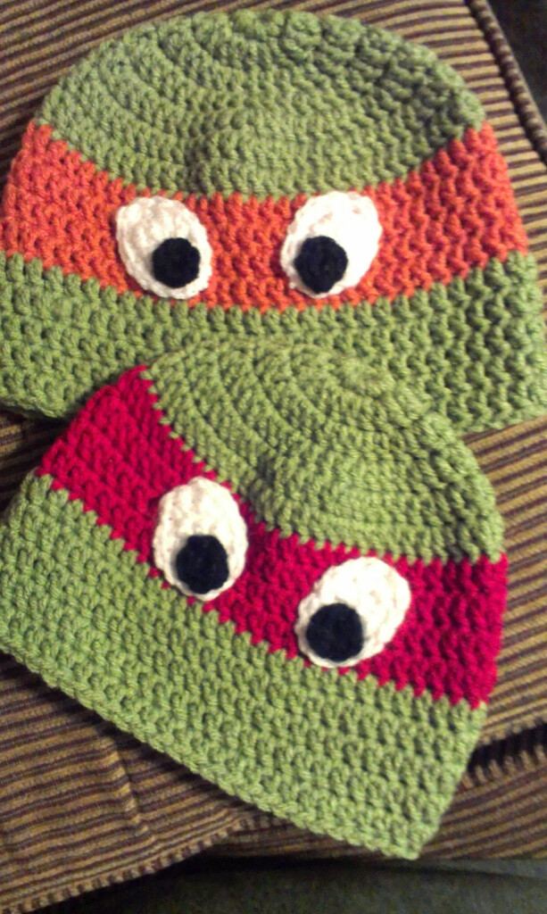 Ninja Turtle Hat Crochet Pattern For Free Crochet Kingdom