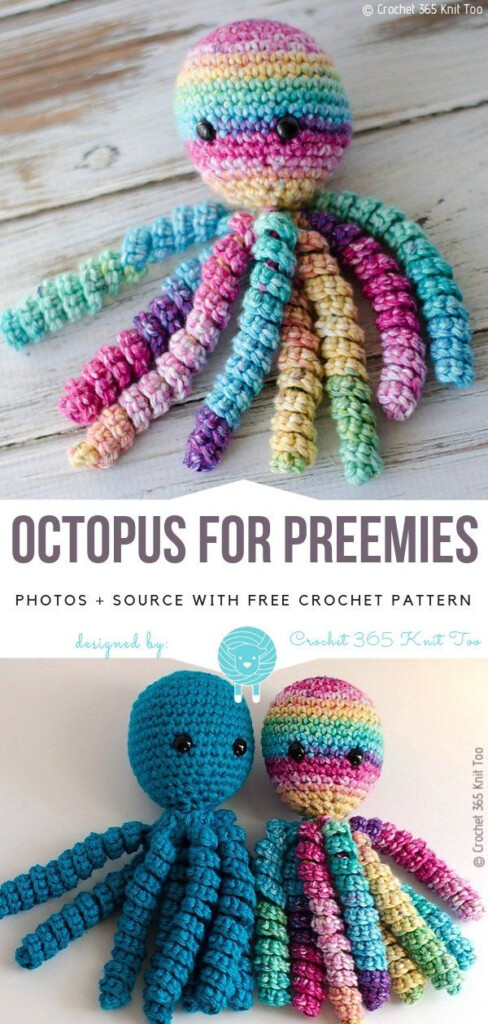 Octopus For Preemies Free Crochet Patterns Crochet Baby Mobiles 