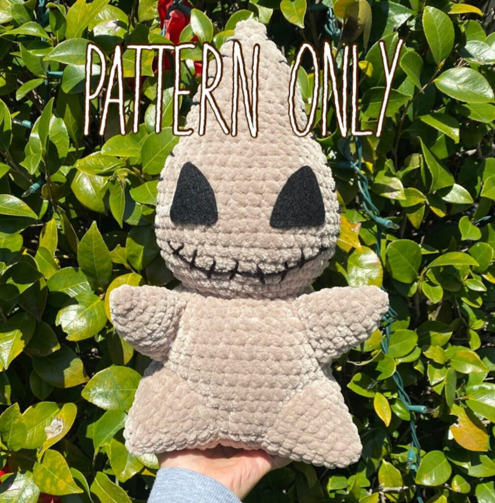 Oogie Boogie Crochet Pattern Etsy