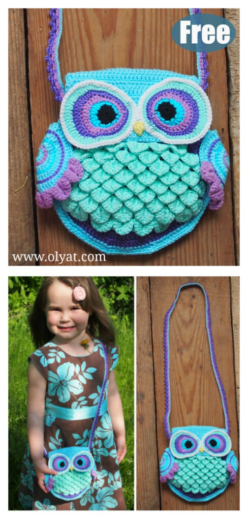 Owl Purse Free Crochet Pattern Cool Creativities